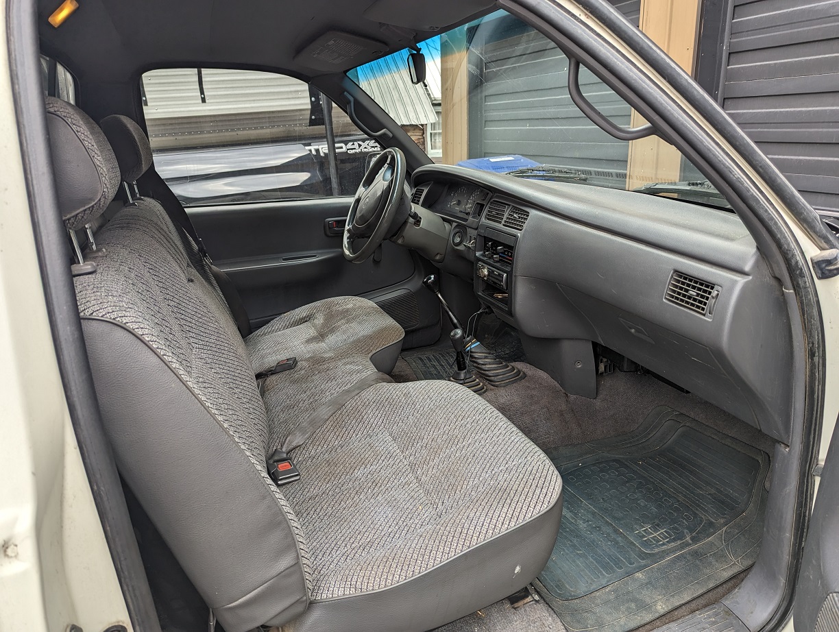 Interior from passenger side